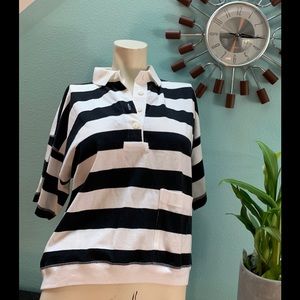 ******* SOLD******Vintage Women’s striped polo